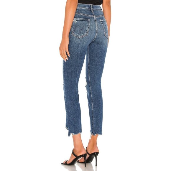 Mother The Insider‎ Crop Step Chew Jean in Dancing on Coals Size 26 - Picture 2 of 10